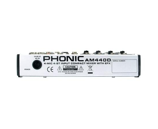Компактный микшерный пульт Phonic AM 440D - 3162 за 0 грн. | 4Club